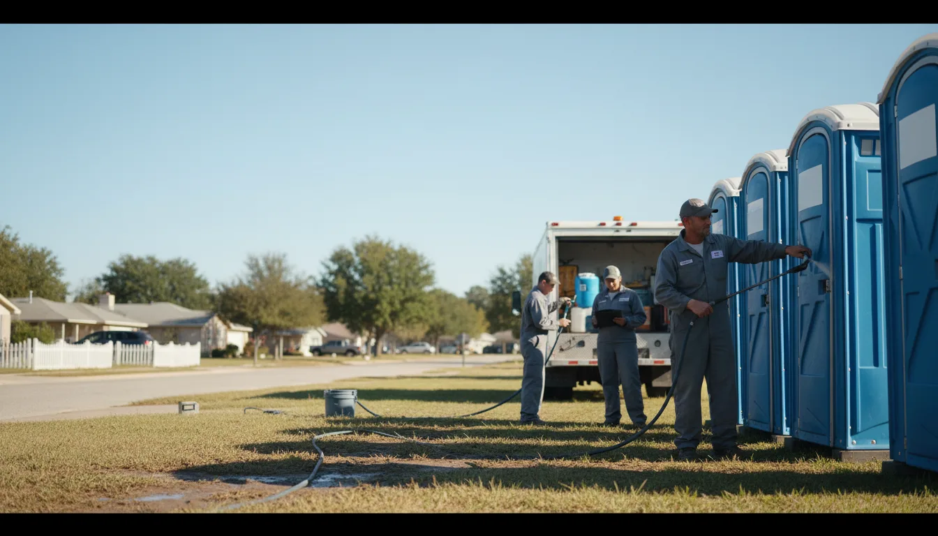 Long-Term Portable Toilet Rental in Mccomb, OH near me